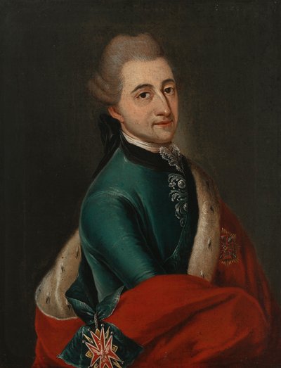 Retrato del Rey Stanislas Augusto de Franz Ignaz Molitor